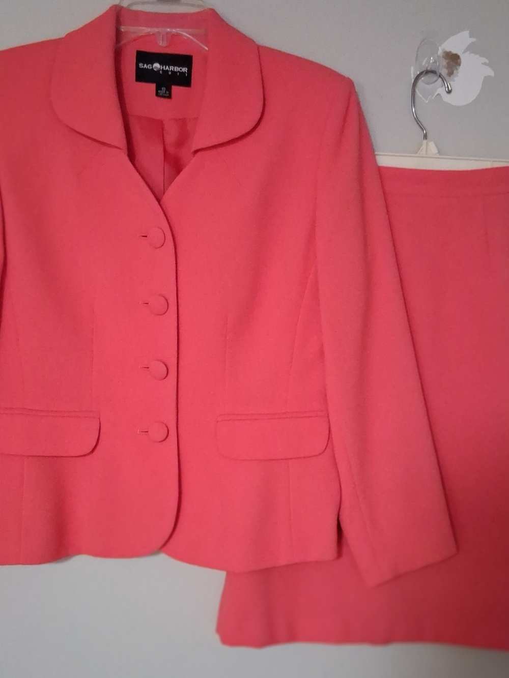 Sag Harbor Coral Pink Women's Blazer